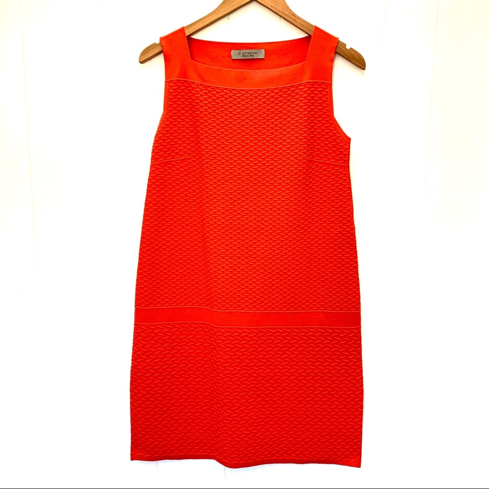 D. exteriors made in Italy sleeveless mini dress 6